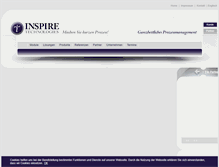 Tablet Screenshot of bpm-inspire.com